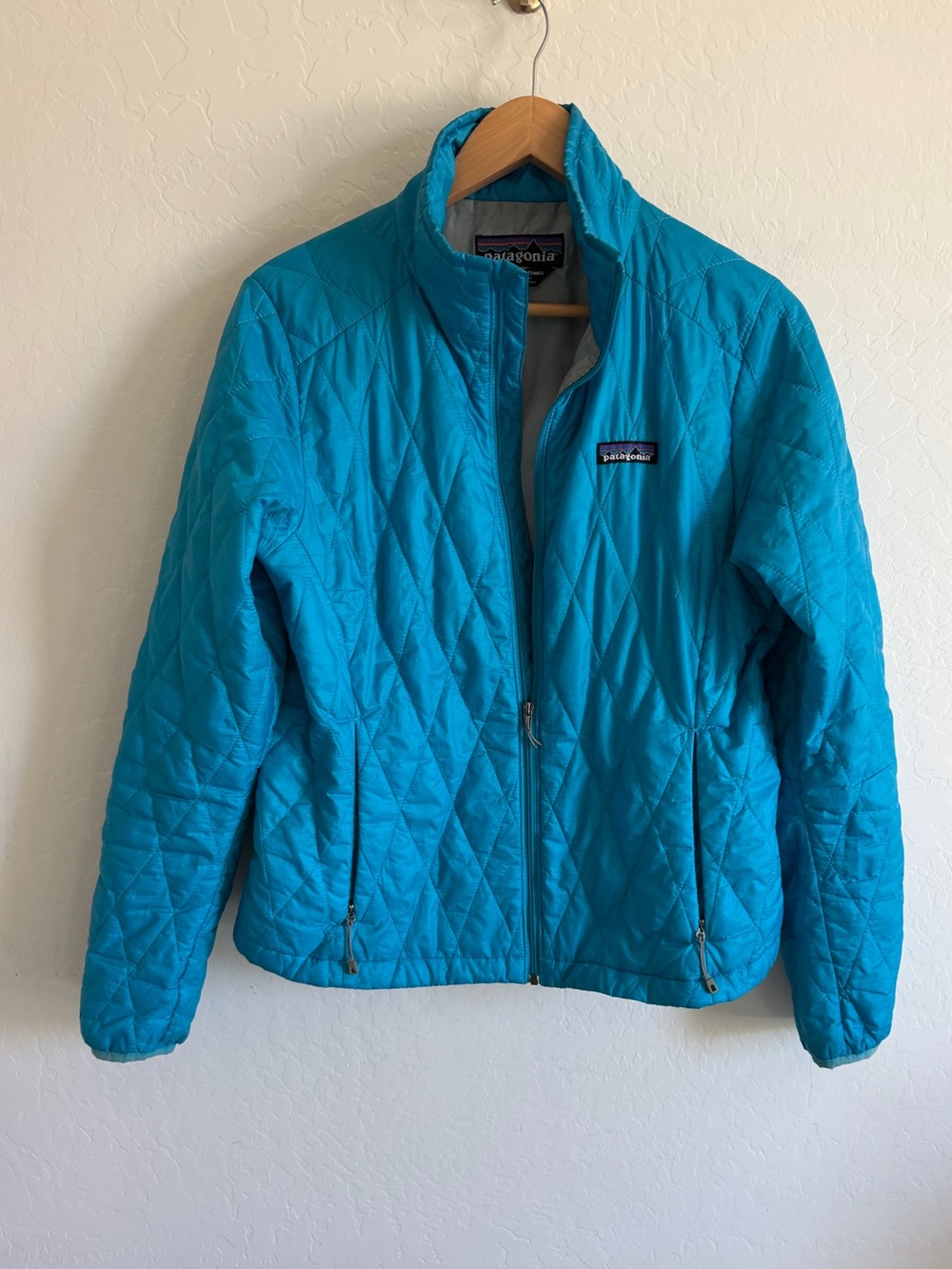 Patagonia PrimaLoft Diamond Quilted Lightweight Jacket Blue - Size M